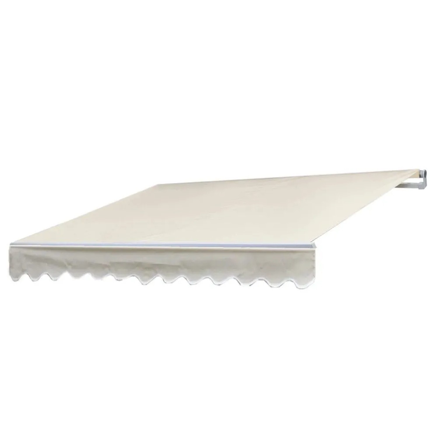 MCW Alu-Markise E49 2,5x2m Polyester Creme