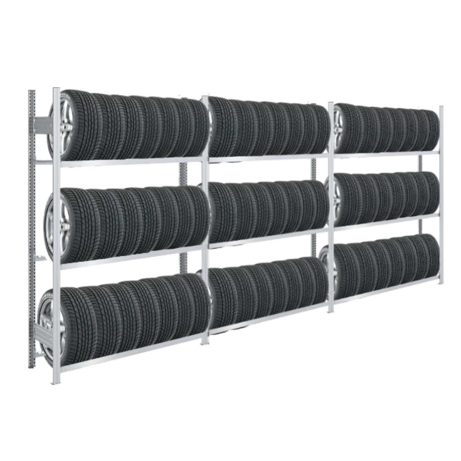 PROREGAL Reifenregal Tire Pro Made In Germany HxBxT 200 x 450 x 43 cm 3 Ebe günstig online kaufen