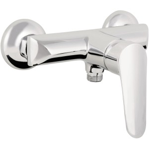 Aquasu Osana Brausearmatur in Chrom, Duscharmatur mit Keramikkartusche.