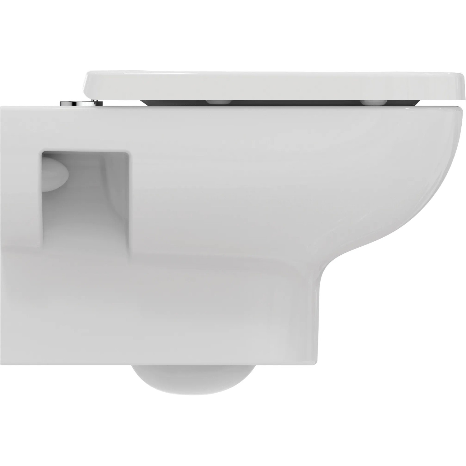 Ideal Standard I.Life A WC-Paket, spülrandlos, inkl. WC-Sitz mit Absenkautomatik, Farbe Alpin Weiß.