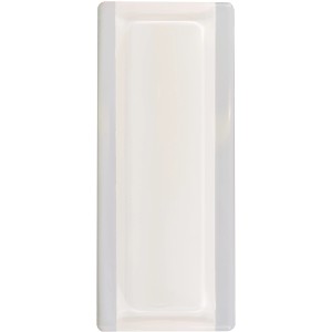 Weißes Echtglasprofil (19x8x1 cm) für Glasbausteine, zur optisch ansprechenden Gestaltung.