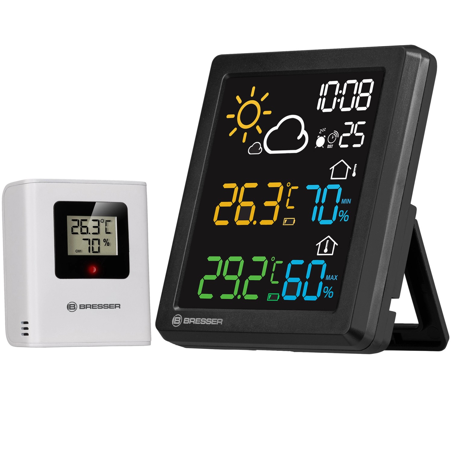 Bresser Wetterstation MeteoCast Pico Schwarz günstig online kaufen