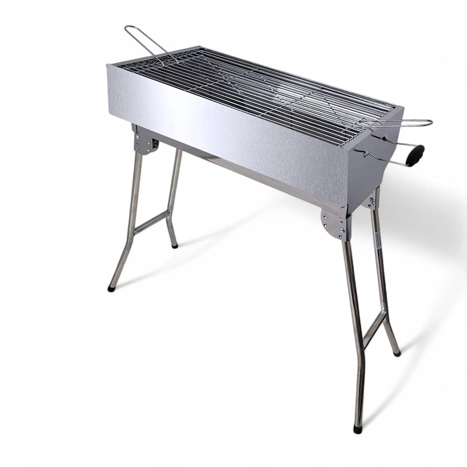 Grillpeter Mangal Kairat Schaschlikgrill Edelstahl Grill mit Grillrost_6