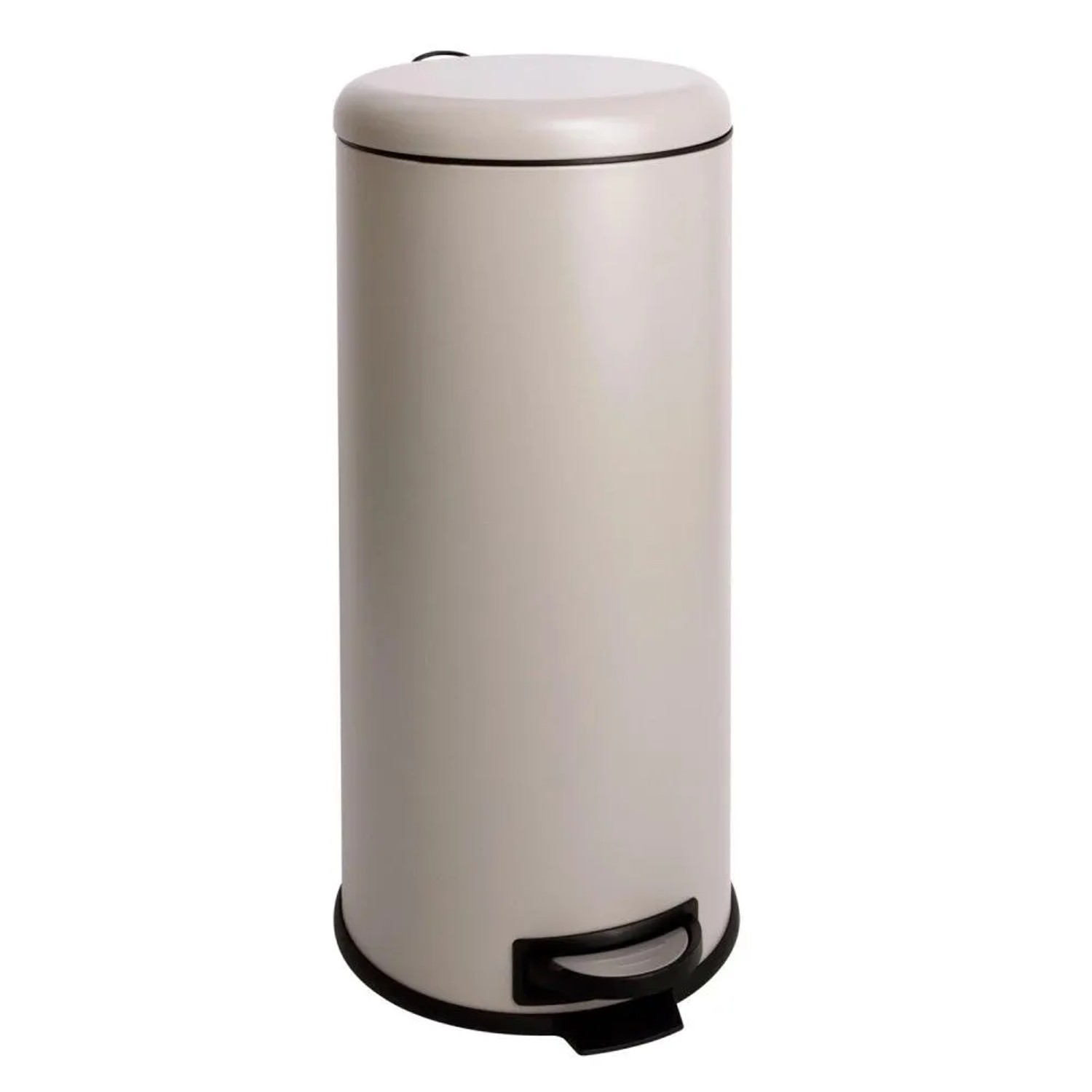 Svita T30 Mülleimer 30Liter Treteimer Abfalleimer Mülltonne Taupe