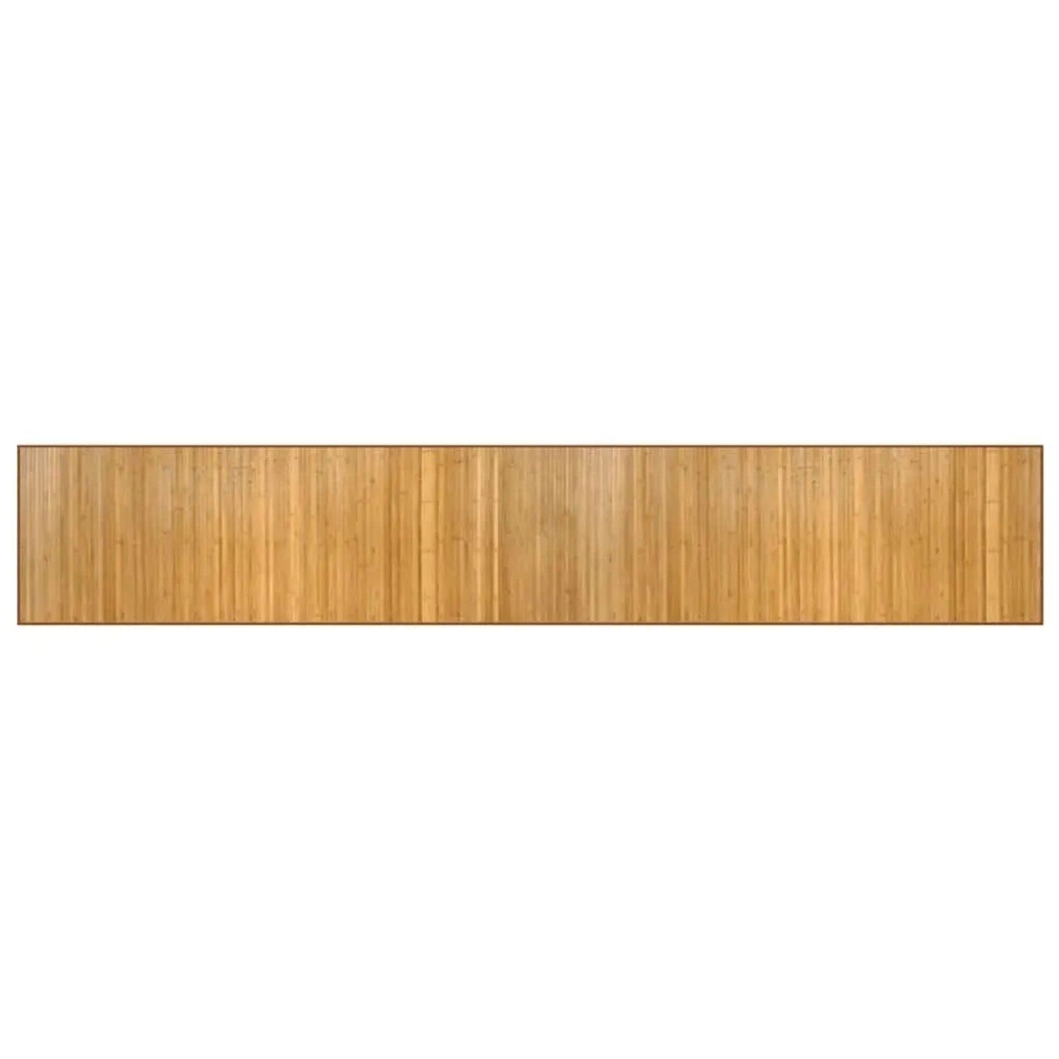 vidaXL Teppich Rechteckig Natur 70x400 cm Bambus 376883