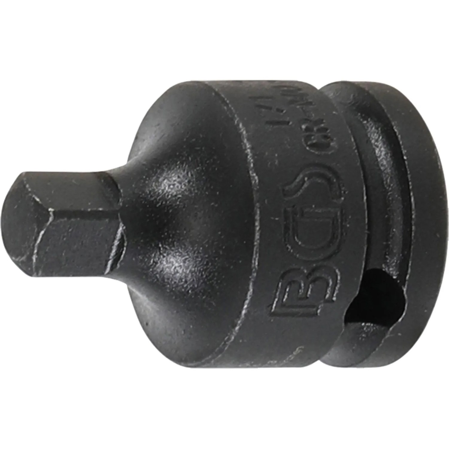 BGS Kraft Steckschlüssel Adapter Innenvierkant 10 Mm  3 8 Zoll  Außenvierkant 6 3 Mm  1 4 Zoll  171
