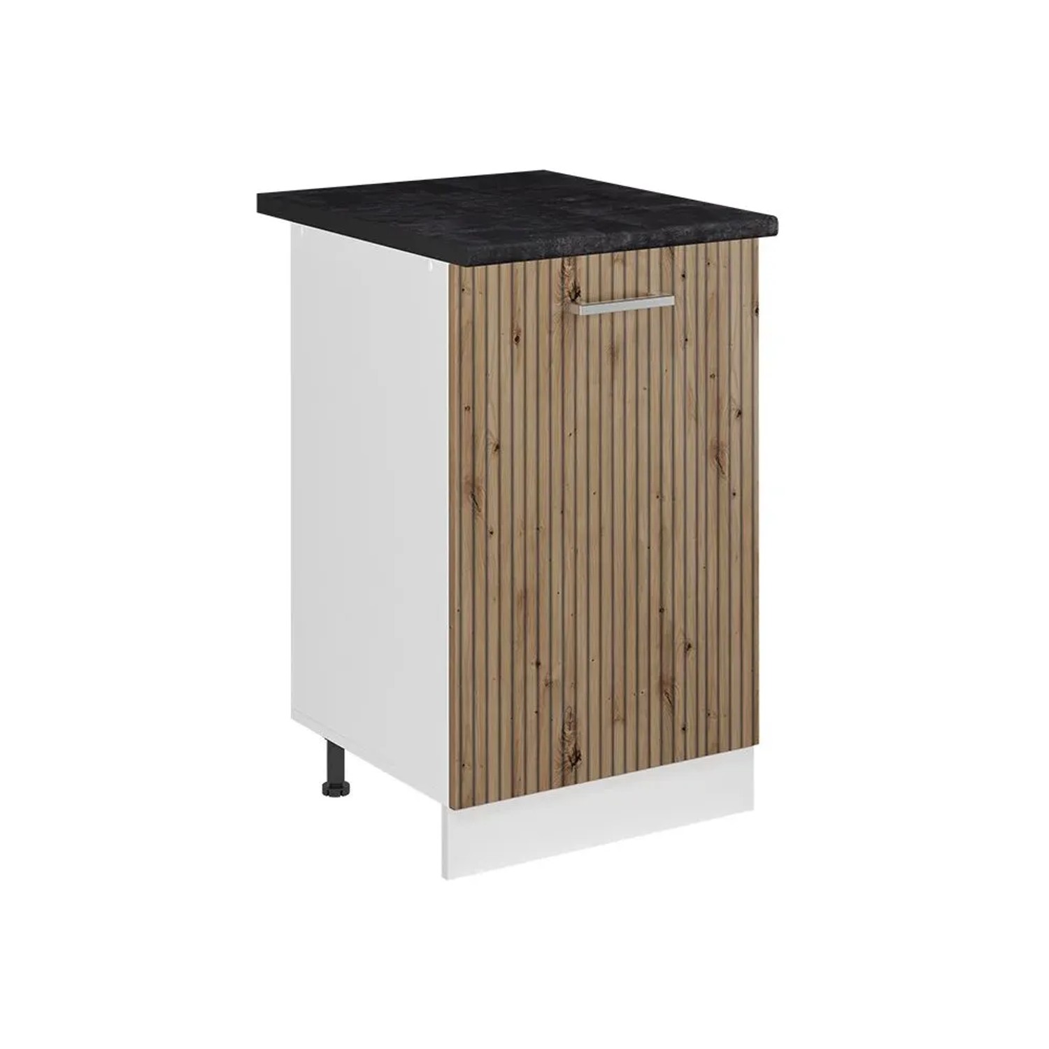 Vicco Küchenunterschrank R-Line Artisan-Eiche/Weiß 50 x 82 Arbeitsplatte Anthrazit Art Nr 70068