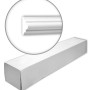 Verpackung PROFHOME Wand- und Friesleisten, 24 Zierleisten (48 m) im Set, weiße Neo-Klassizismus-Optik.