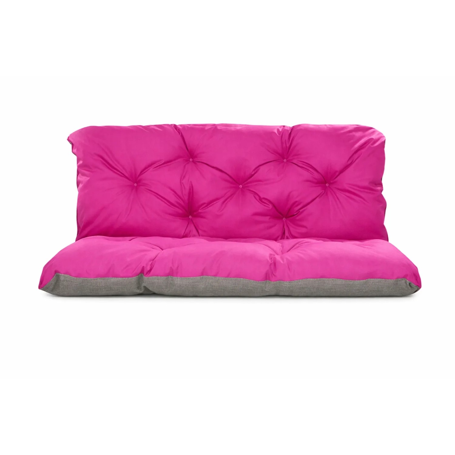 Setgarden Enkel Set Palettenkissen 120x60x50cm Sitzkissen + Rückenkissen 1tlg Rose