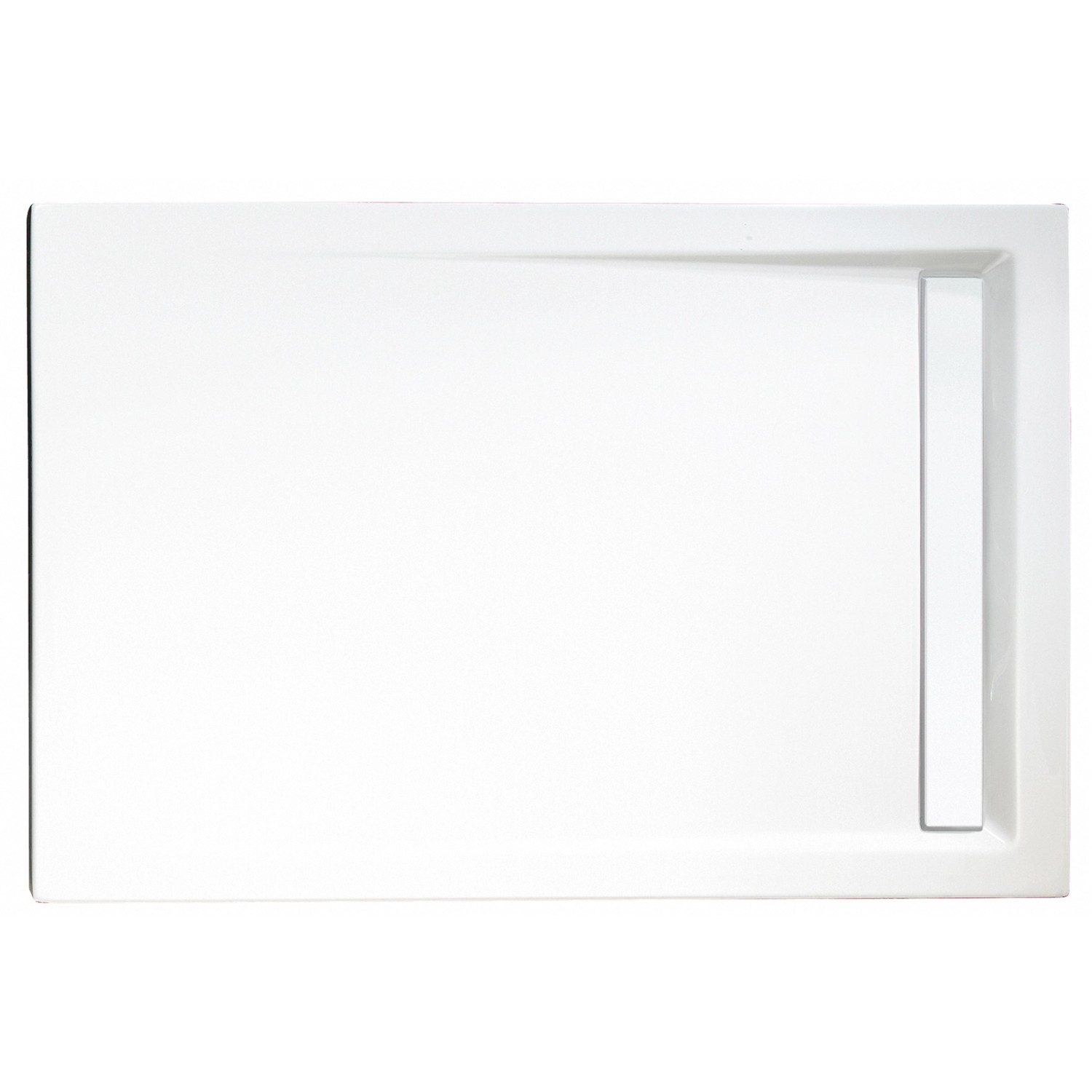 Duschwanne der Schulte ExpressPlus Duschkabine MasterClass, rechte Ausführung, 200x120 cm, in Alpinweiß.