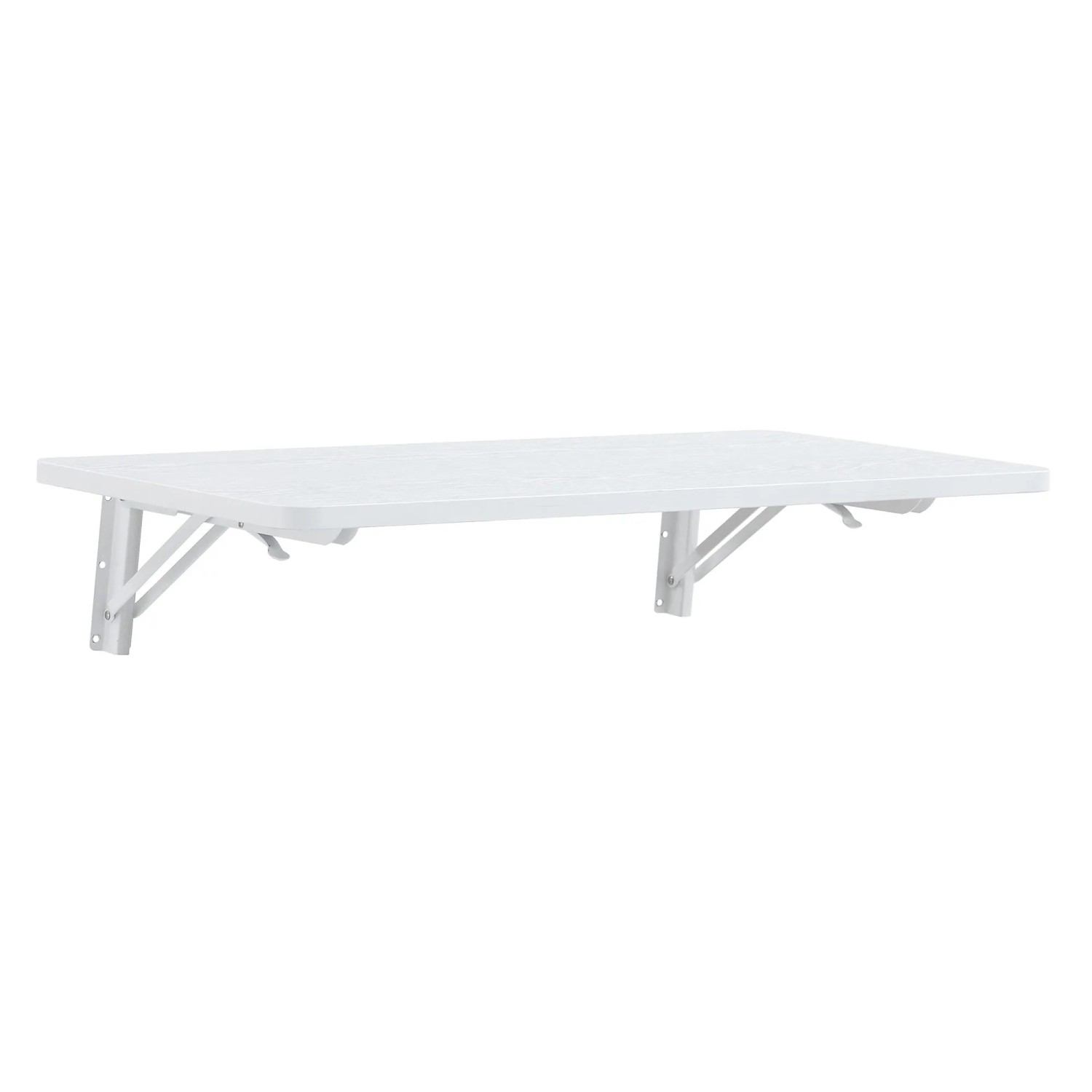 okwish Klapptisch mit MDF Wandmontage Küche Home Office 80x40x18cm Weiß