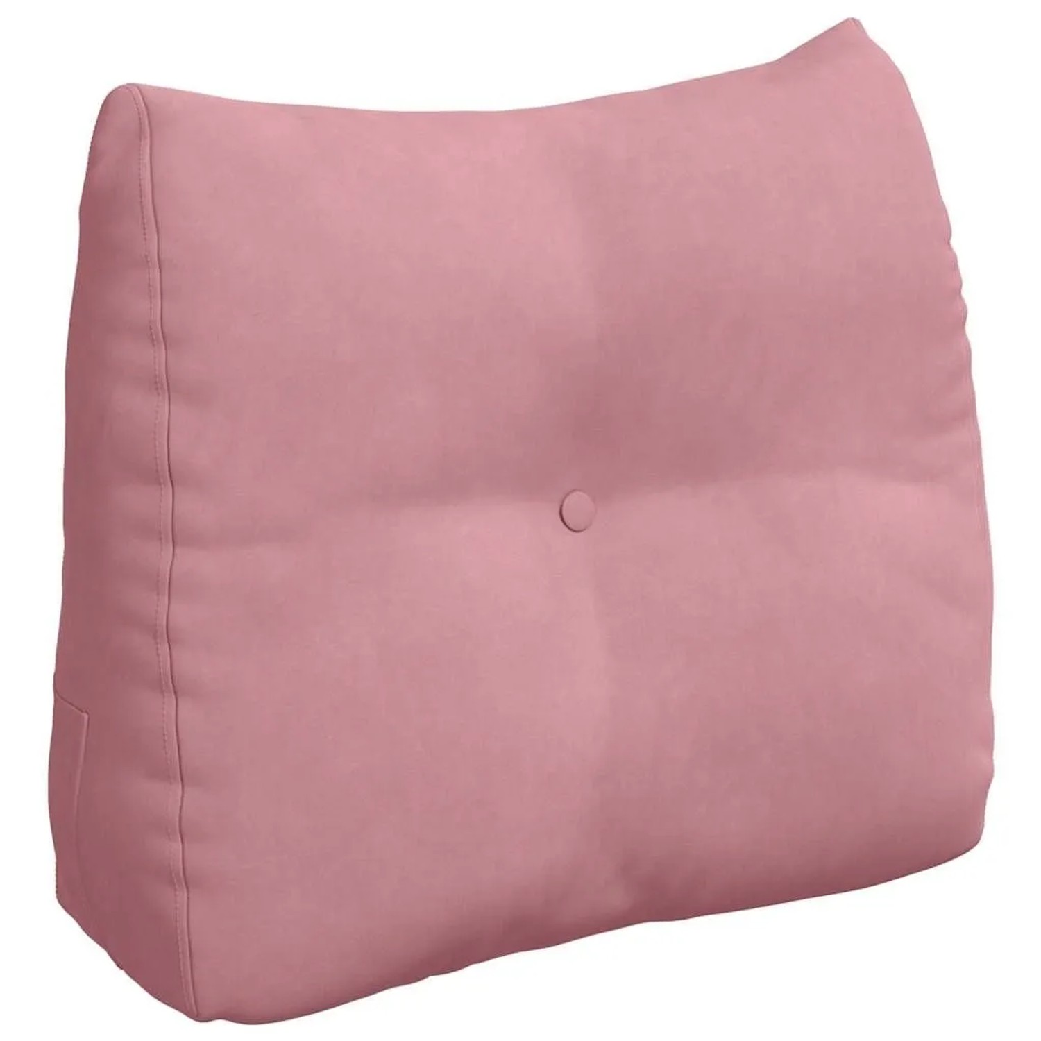 vidaXL Rückenkissen Rosa 60 x 24 x 50 cm Samt 42014404