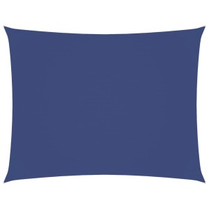 vidaXL Sonnensegel Oxford-Gewebe Rechteckig 6x7 m Blau 135552