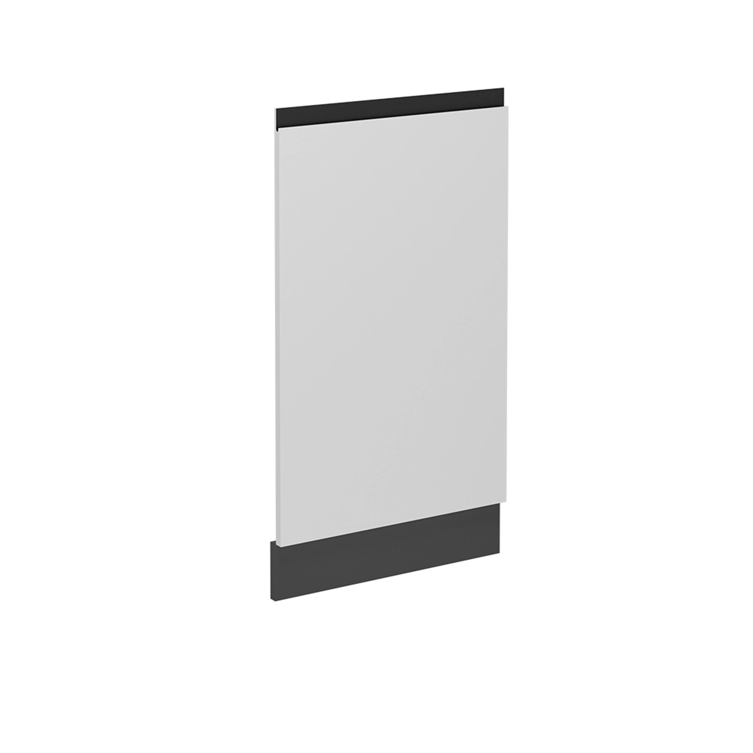 Vicco Geschirrspülblende R-Line Geschirrspüler Fronttür Weiß 45 cm ohne Arbeitsplatte