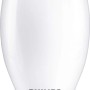 Philips LED-Leuchtmittel E14 Kerzenform, 2er Set. Warmweißes Licht für Wohn- und Essbereich.