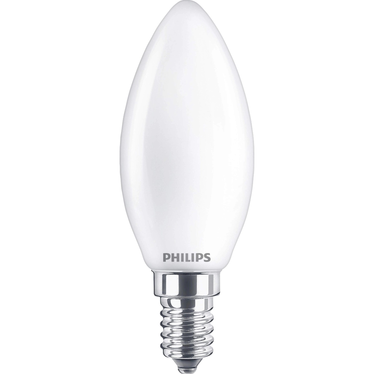 Philips LED-Leuchtmittel E14 Kerzenform 4,3 W 2er Set 9,7 x 3,5 cm (H x Ø)