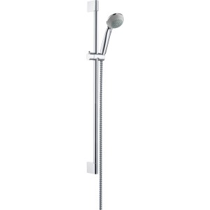 Hansgrohe Crometta 85 Mono Green Brauseset mit 65 cm Brausestange in Chrom.