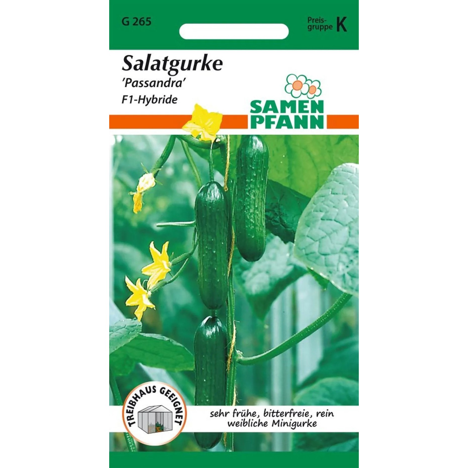 SAMEN PFANN Salatgurke Minigurke Passandra