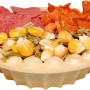Vitakraft Gemüsekörbchen Nager-Snack mit Rote Bete, Möhren und Mais im Waffelkörbchen.