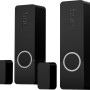 Philips Hue Secure Kontaktsensor 2er-Pack in Schwarz für die Kameraüberwachung.
