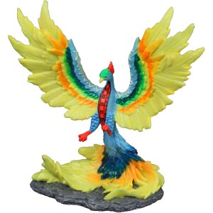 Aqua Della Dekoration Dia de los Muertos Phönix mehrfarbig 16,8x7,3x17,4 cm