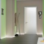 Eingangsbereich mit indirekter Beleuchtung durch Paulmann Delta Profil mit Diffusor LED-Streifen.