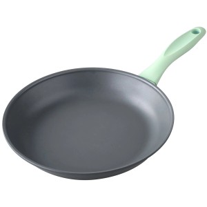 Fackelmann Ecolution Antihaftpfanne, Ø 24 cm, grau-grüne Küchenpfanne für alle Herdarten.