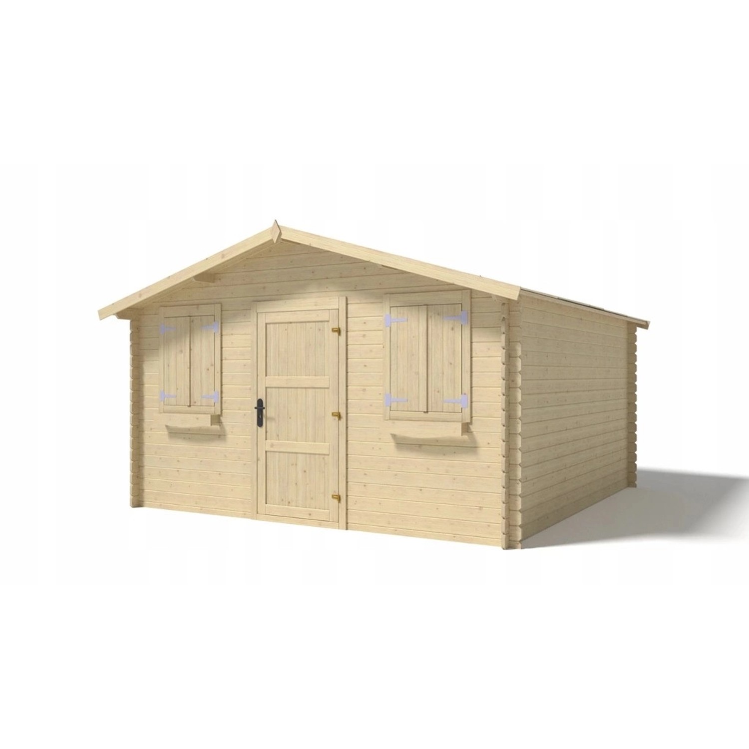 Altanka Gartenhaus   Gerätehaus 16 m2   4x4 m   28 mm I günstig online kaufen