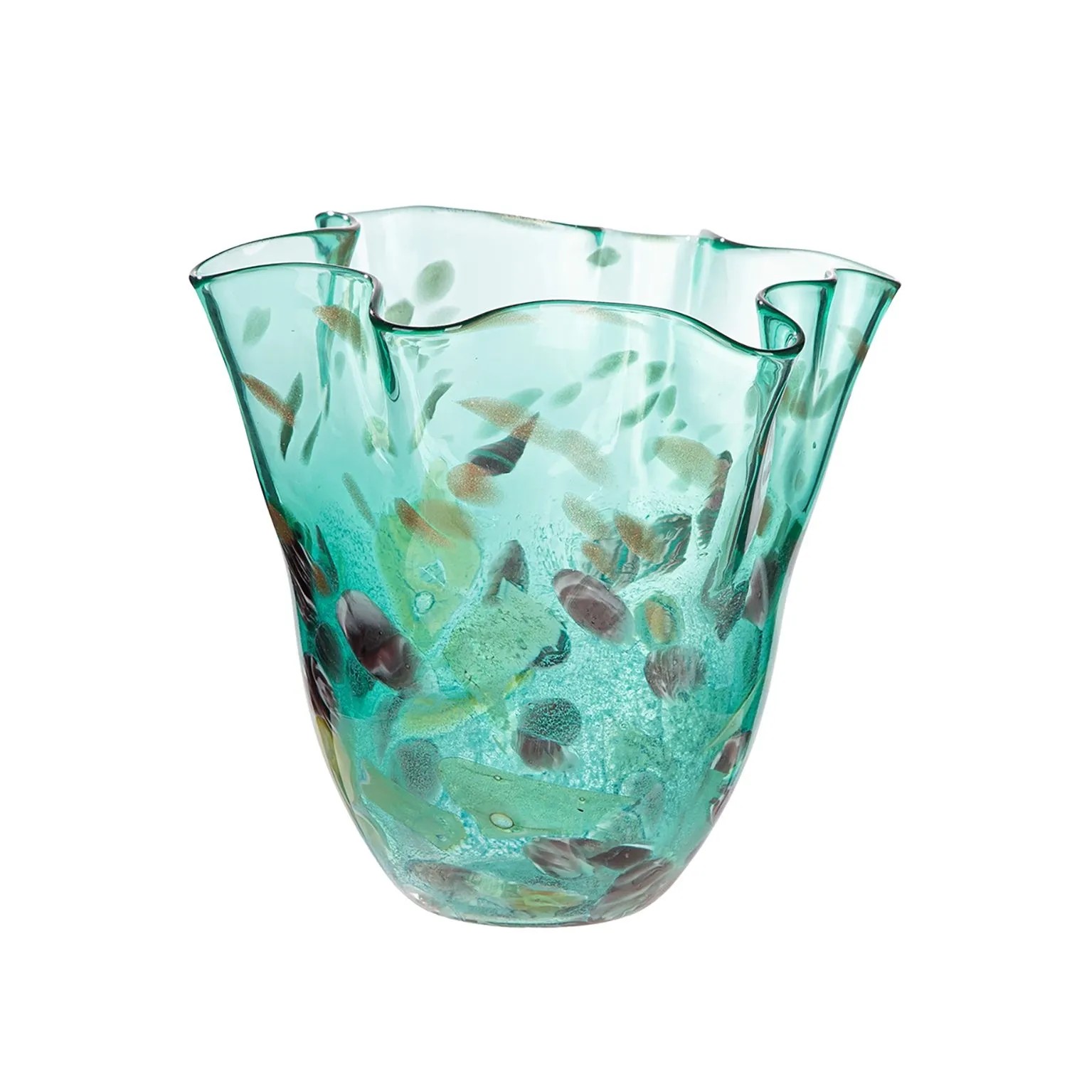 Gilde Vase Spring Grün 22 cm x 23 cm