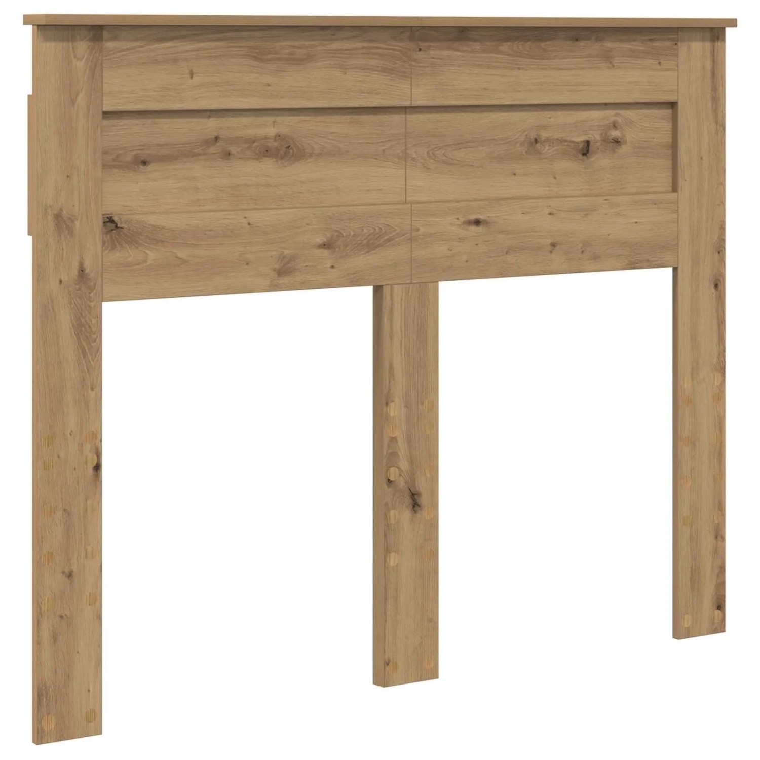 vidaXL Kopfteil mit Kopfteil Artisan-Eiche 120 cm Holzwerkstoff 888132
