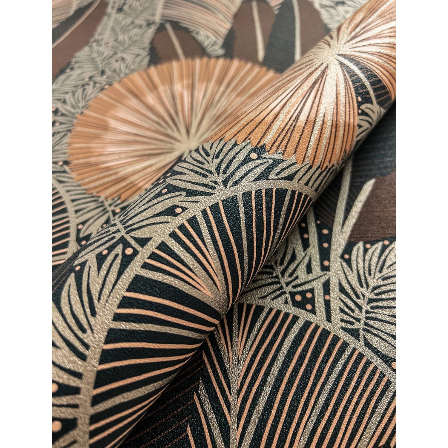 Newroom Vliestapete Aletta Brown Dschungel Modern günstig online kaufen