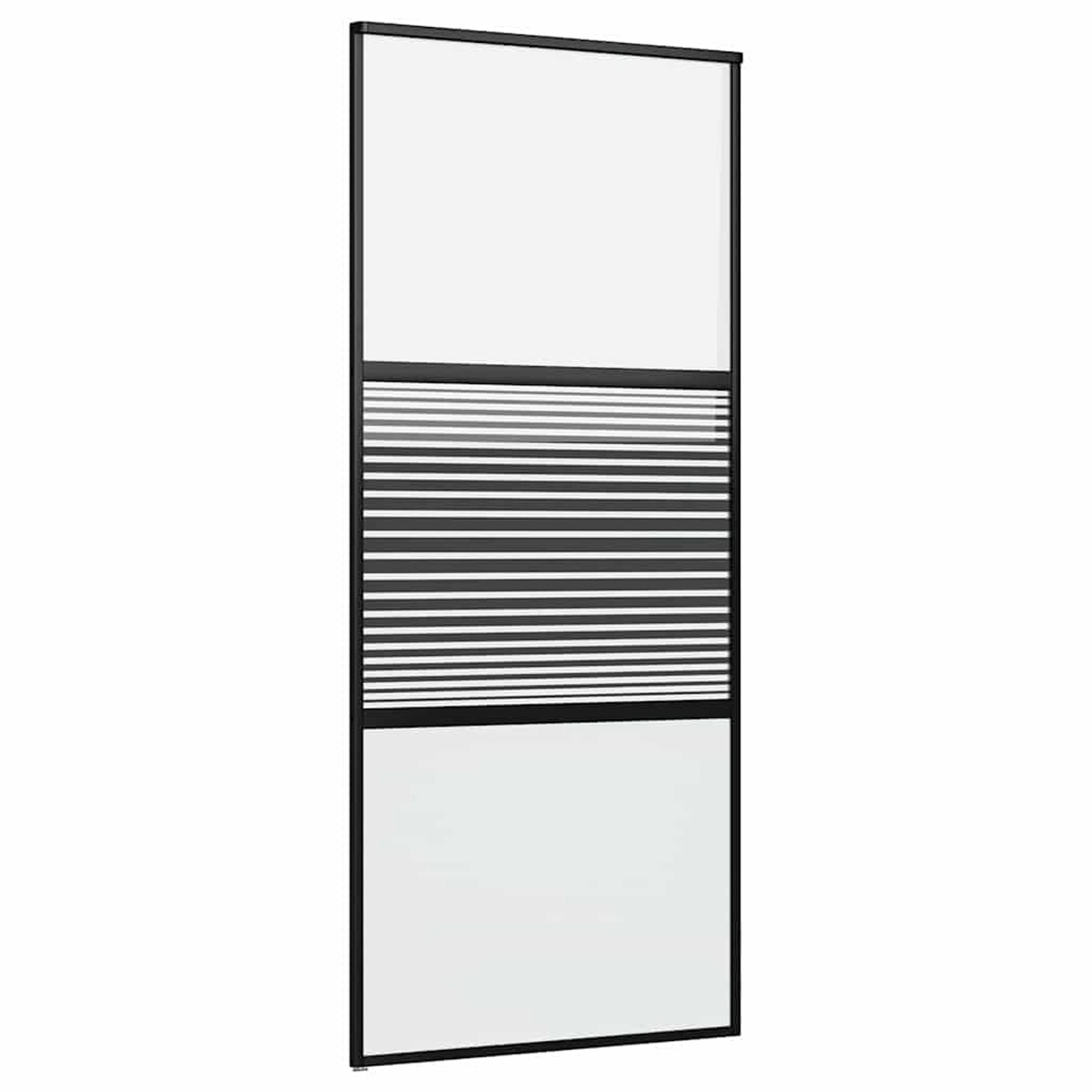 vidaXL Schiebetür Schwarz 90 x 205 cm 42012461 günstig online kaufen