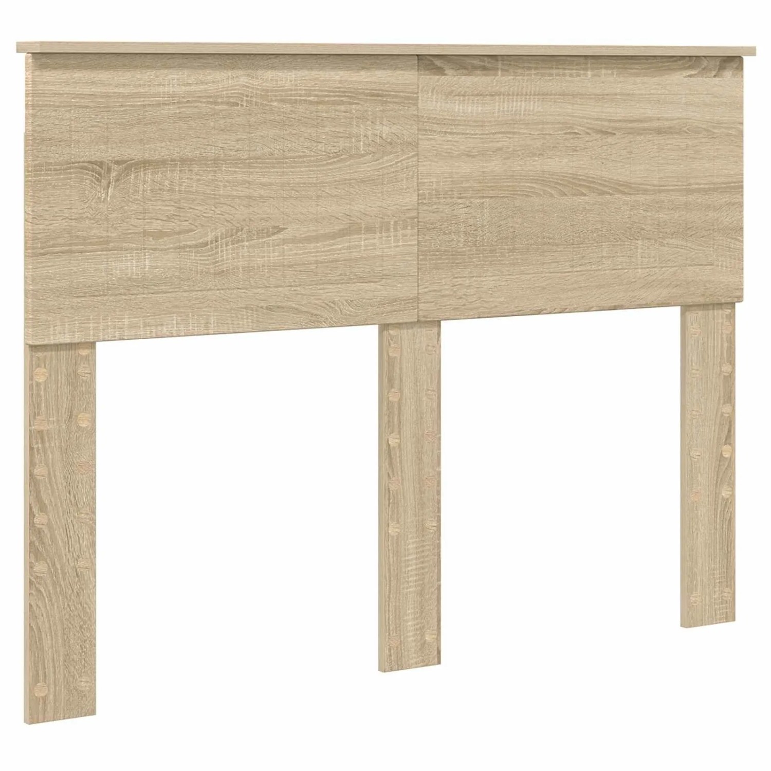 vidaXL Kopfteil mit Kopfteil Sonoma-Eiche 120 cm Holzwerkstoff 888443