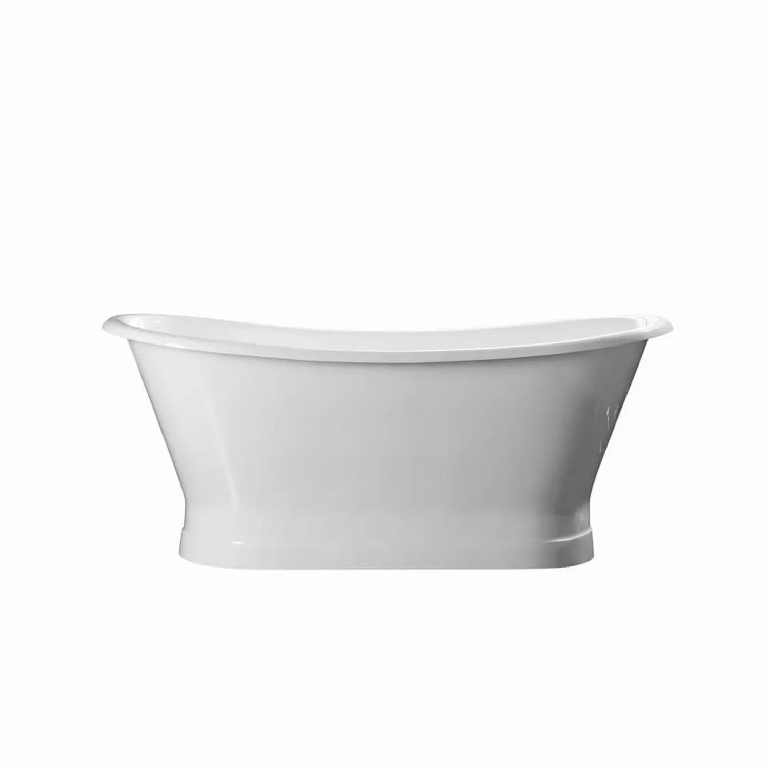 Rogier & Mothes Freistehende Gusseisen Badewanne Coventry Weiß  170cm x 72cm