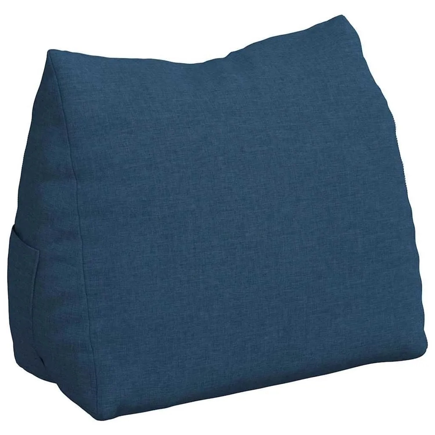 vidaXL Rückenkissen Blau 45 x 20 x 35 cm Stoff 42015010
