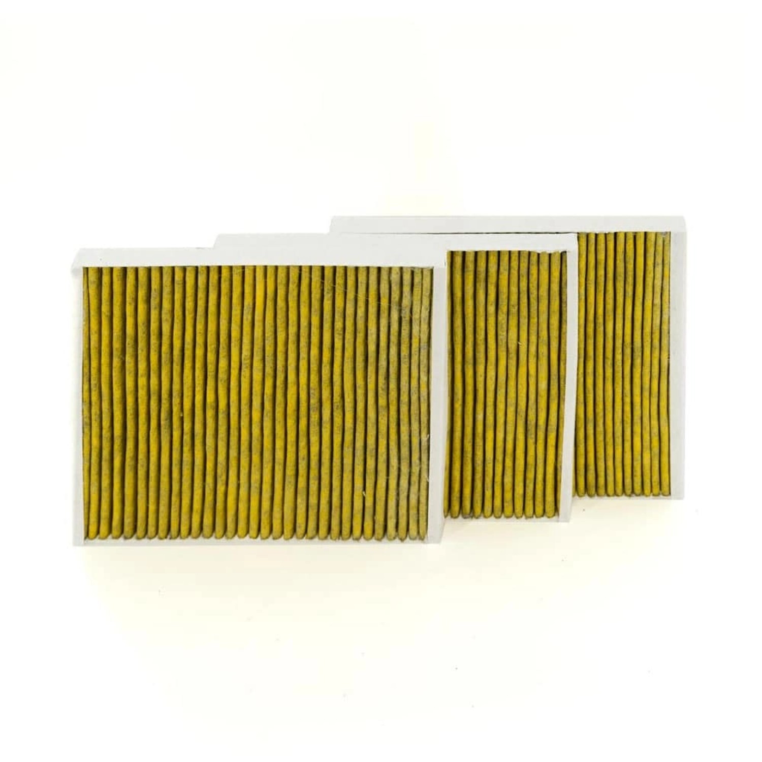 3er Set AIR2GO Aktivkohlefilter für Dunstabzugshauben, passend für Siemens CleanAir Plus.