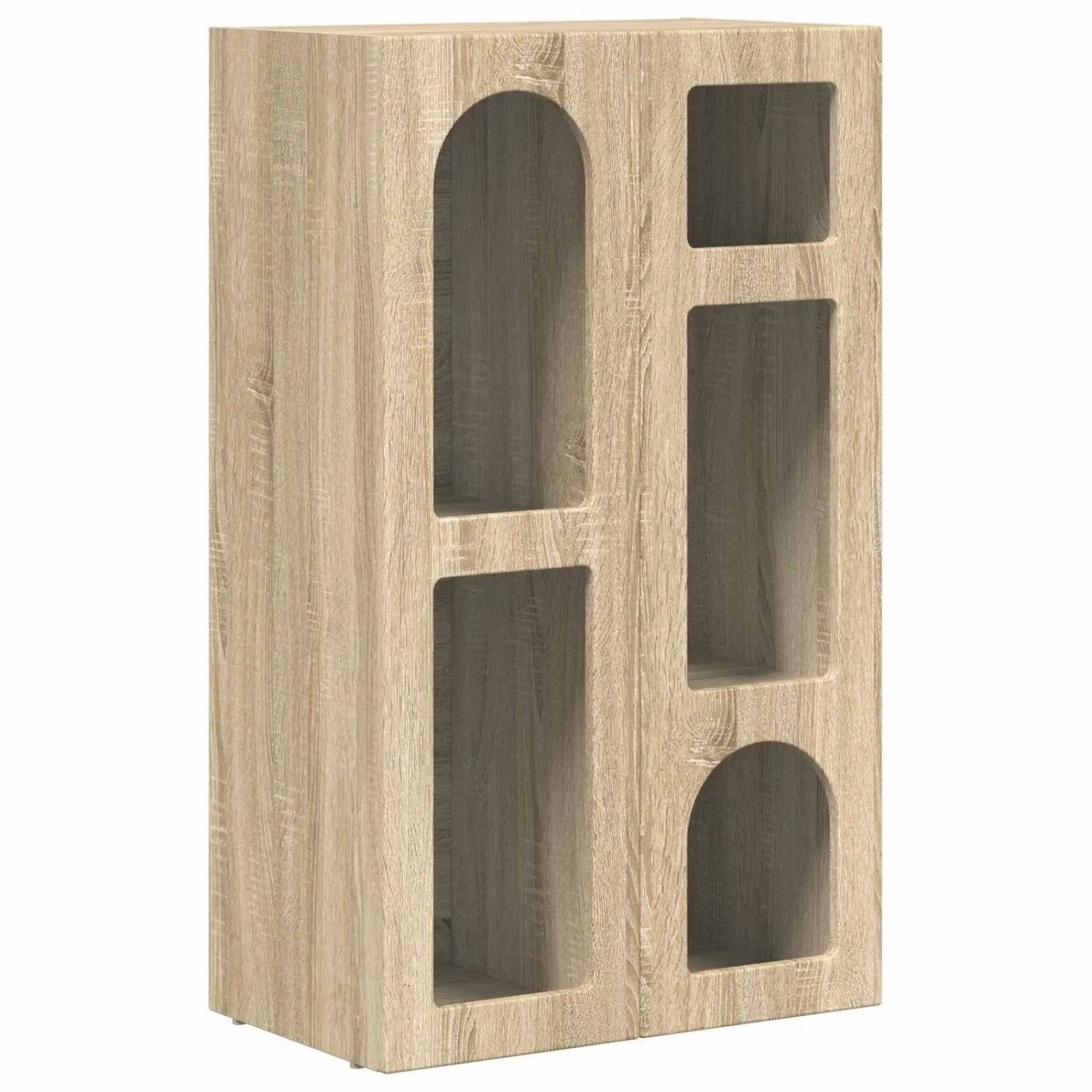 vidaXL Sideboard Sonoma-Eiche 59 x 35 x 100,5 cm Holzwerkstoff 891336 günstig online kaufen