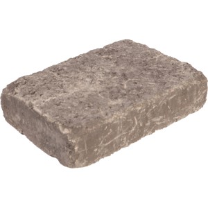 EHL Mauerstein Verona Antik, 30x20x7 cm, grau-anthrazit nuanciert. Mauerstein für rustikale Gartenmauern.