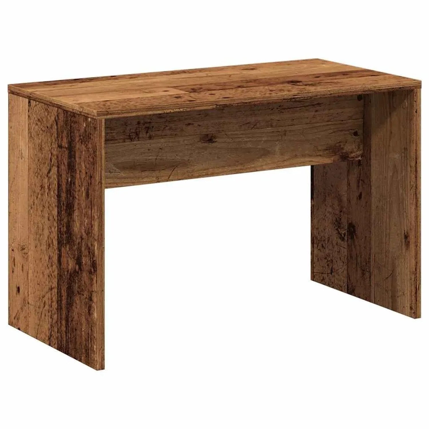vidaXL Schminkhocker Altholz-Optik 70x35x45 cm Holzwerkstoff 857041