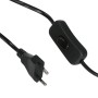 Detailaufnahme: Stecker und Schalter der EASYLIGHT Lavalampe.
