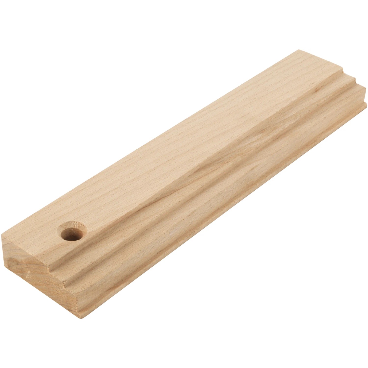 Schlagholz aus dem wolfcraft Verlege-Set für Laminat und Designboden, Detailansicht.