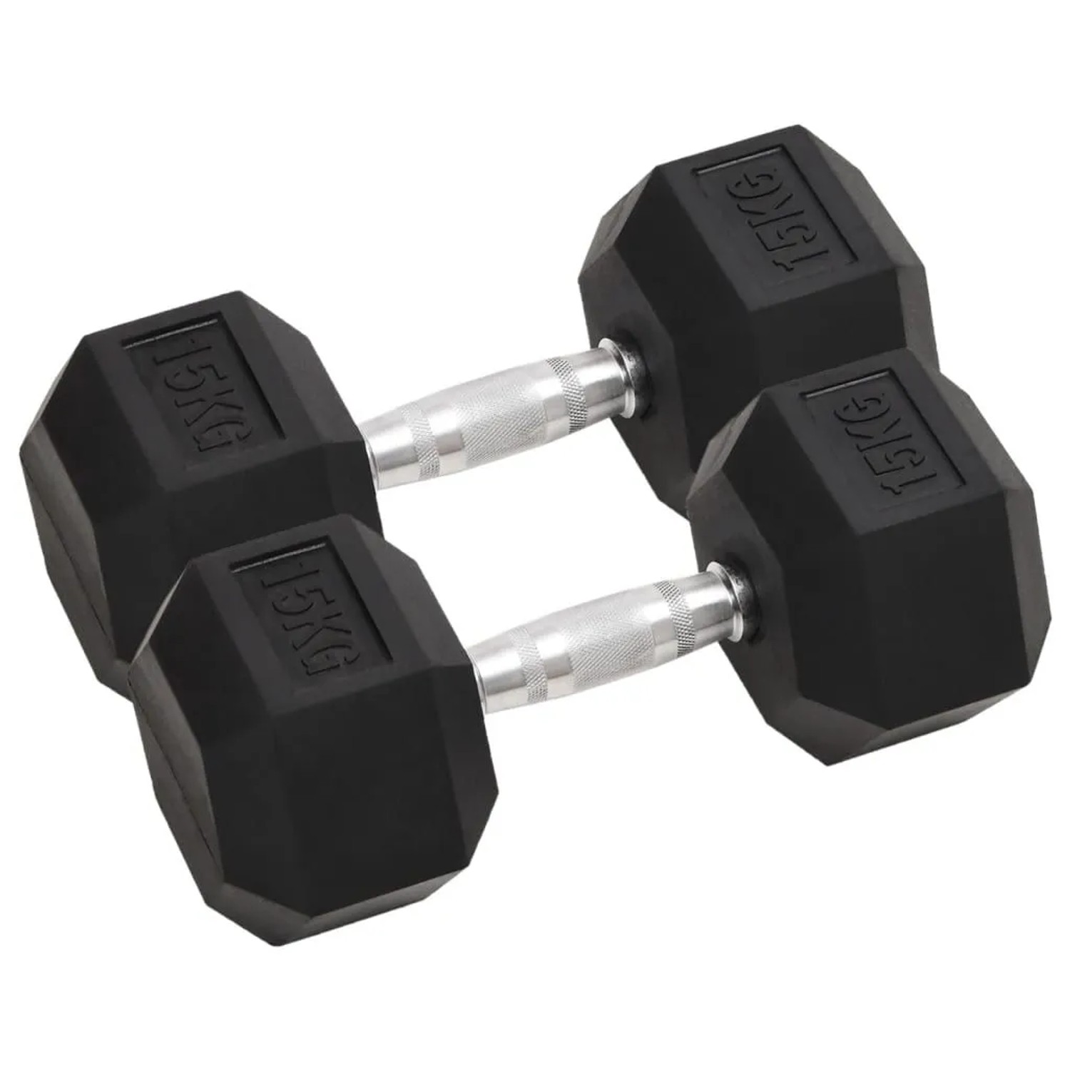 vidaXL Kurzhanteln 2 Stk 30 kg Gesamt Gusseisen 93606
