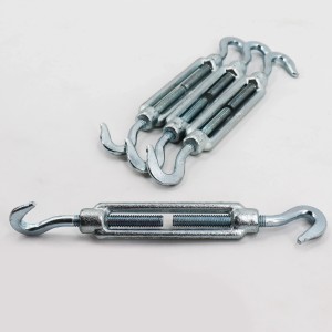 Aquagart Seilspanner mit Haken für Wildzaun, Drahtspanner aus verzinktem Stahl.