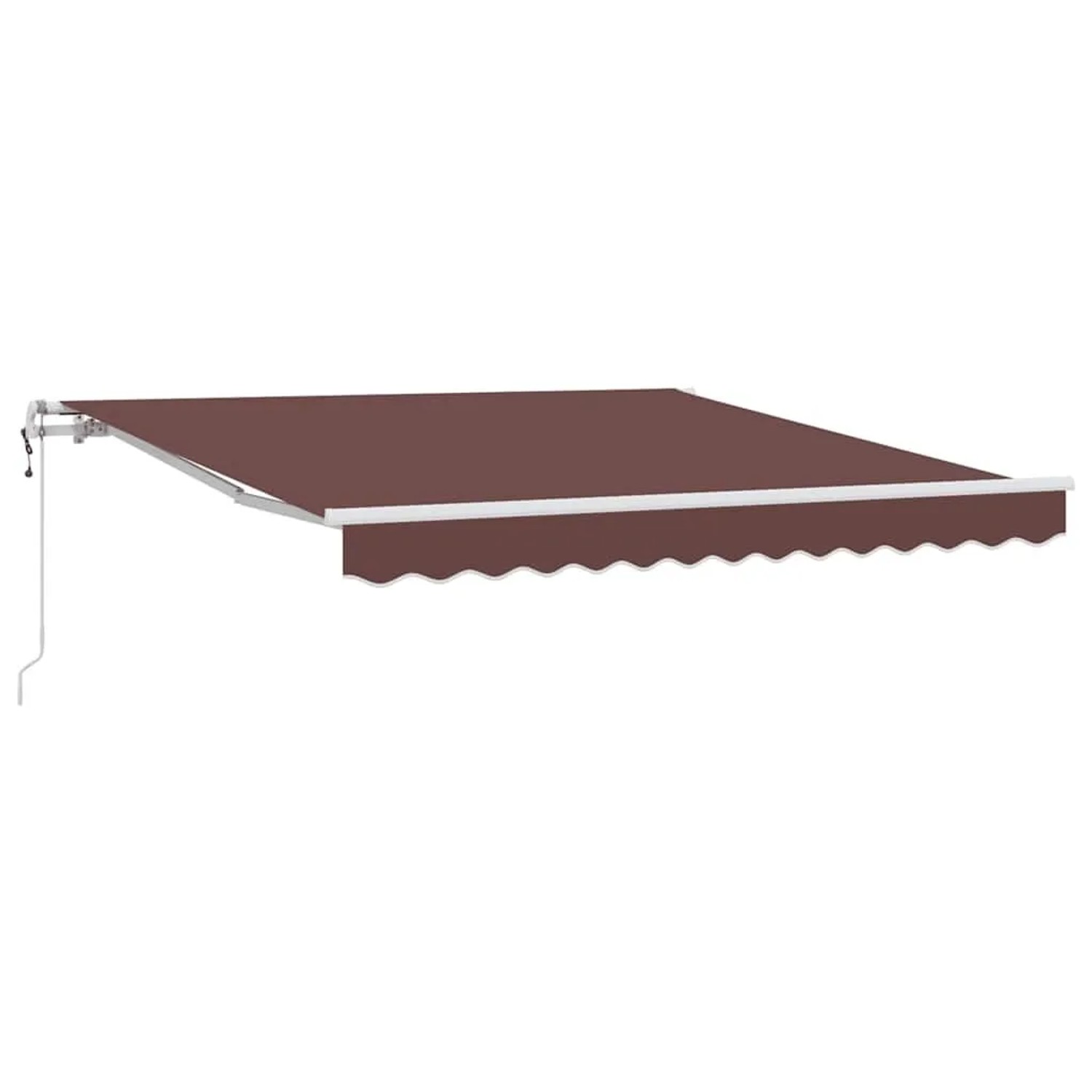 vidaXL Markise Automatisch Braun 300x250 cm 3215375