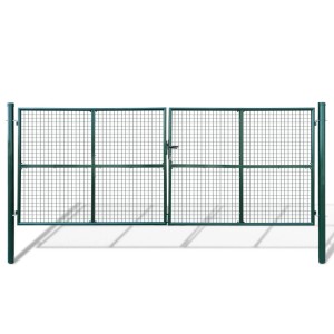 vidaXL Gitter-Gartentor 415 x 150 cm 141391