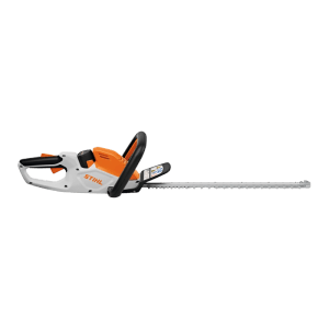Stihl Akku-Heckenschere HSA 40, orange-grau, mit langem Präzisionsmesser. Ohne Akku und Ladegerät.