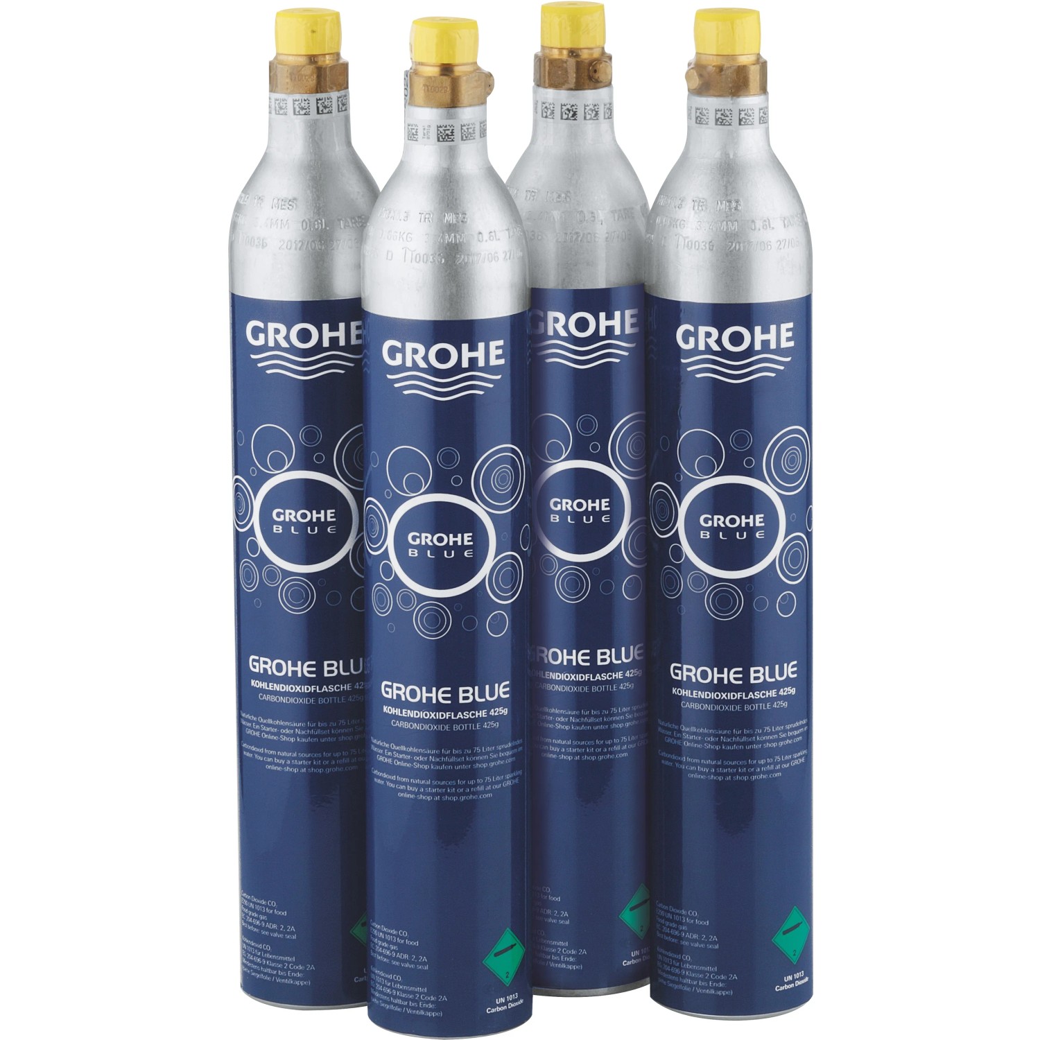 Grohe CO2 Flaschen Blue Starter-Set 4x 425 g kaufen bei OBI