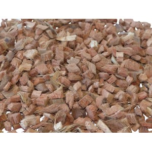 Proflora Orchideensubstrat aus Kokoschips, Nahaufnahme. Ideal für Orchideen.