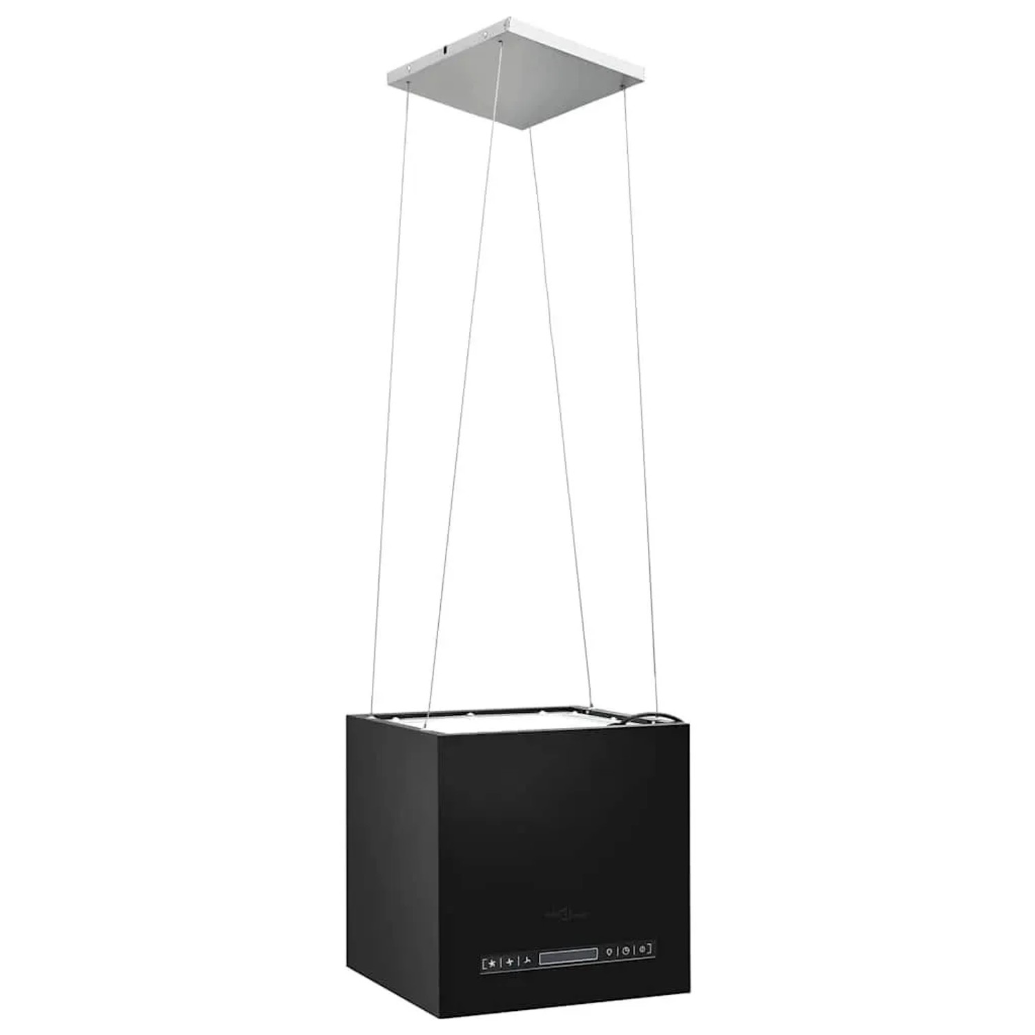 vidaXL Hängende Inselhaube Touch-Sensor LCD 37 cm Beschichteter Stahl 51021