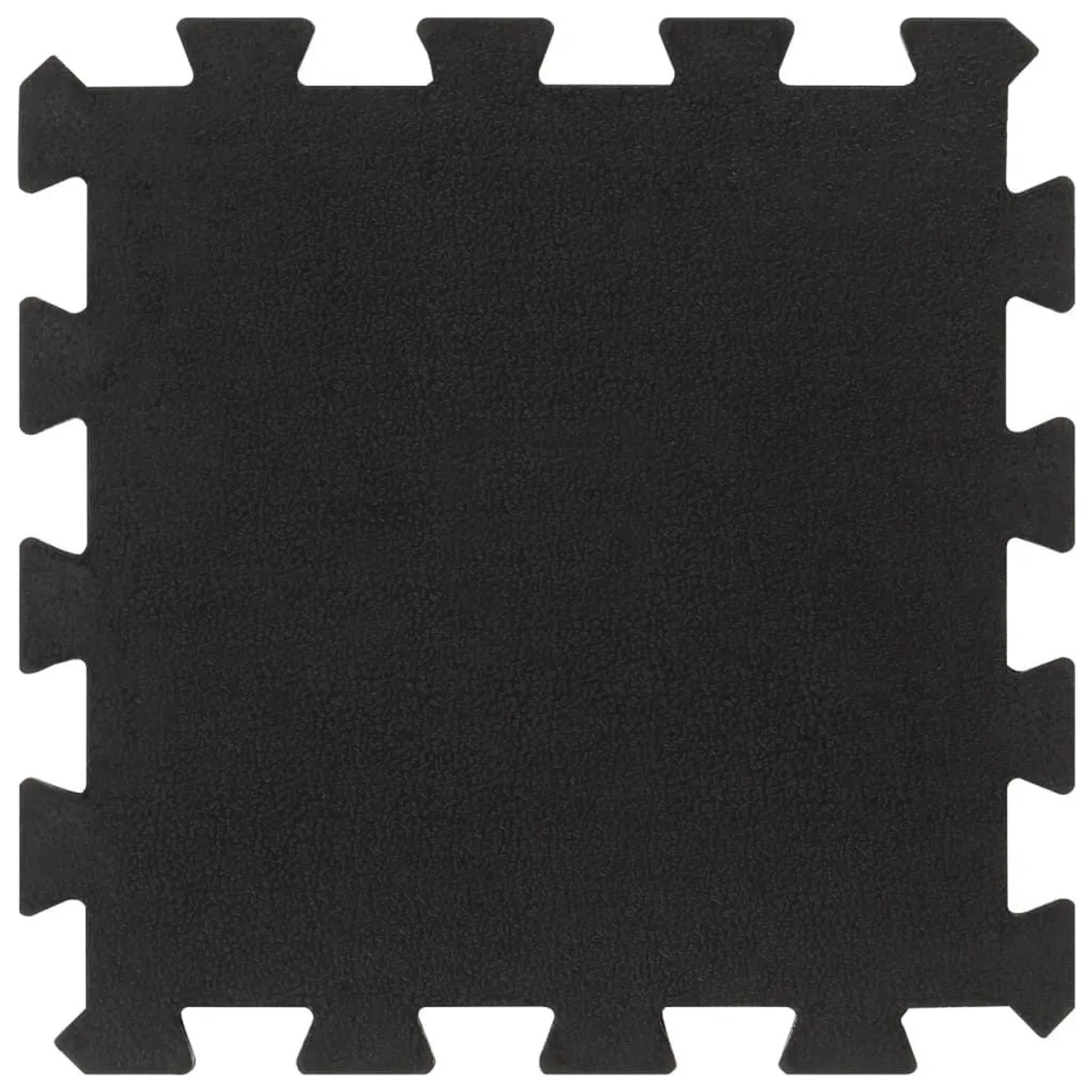 vidaXL Bodenfliesen aus Gummi 9 Stk Schwarz 16 mm 30x30 cm 155670